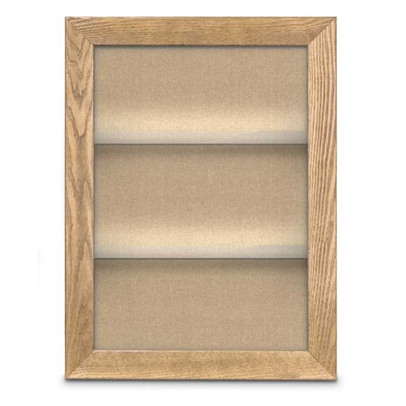 United Visual Products Outdoor Enclosed Combo Board, 42"x32", Black Frame/Green & Burgundy UVCB4232ODB-GREEN-DBURGU